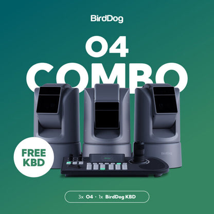 Birddog Bundles For PTZ Full NDI Cameras