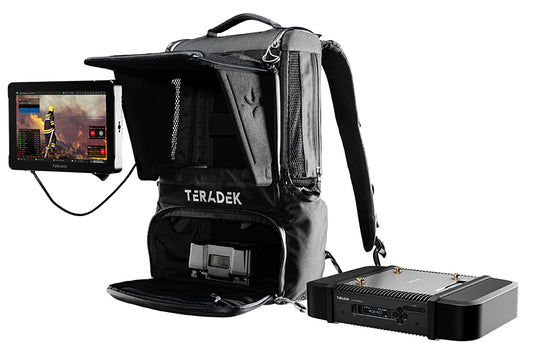 Teradek Prism Jetpack 5G Bonded Live Video Backpack with 7″ Monitor