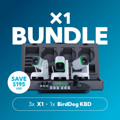 Birddog Bundles For PTZ Full NDI Cameras