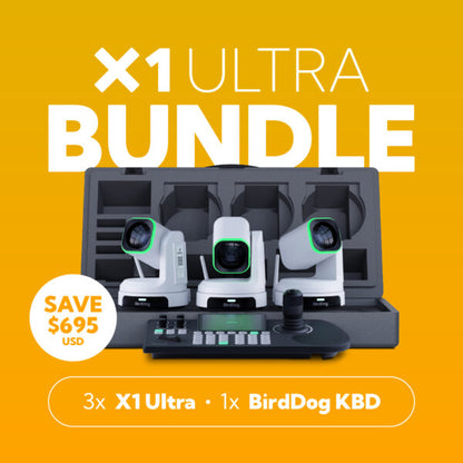 Birddog Bundles For PTZ Full NDI Cameras