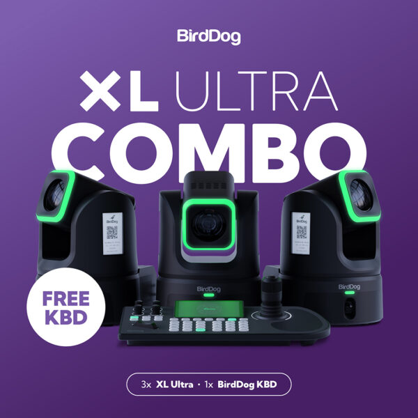 Birddog Bundles For PTZ Full NDI Cameras