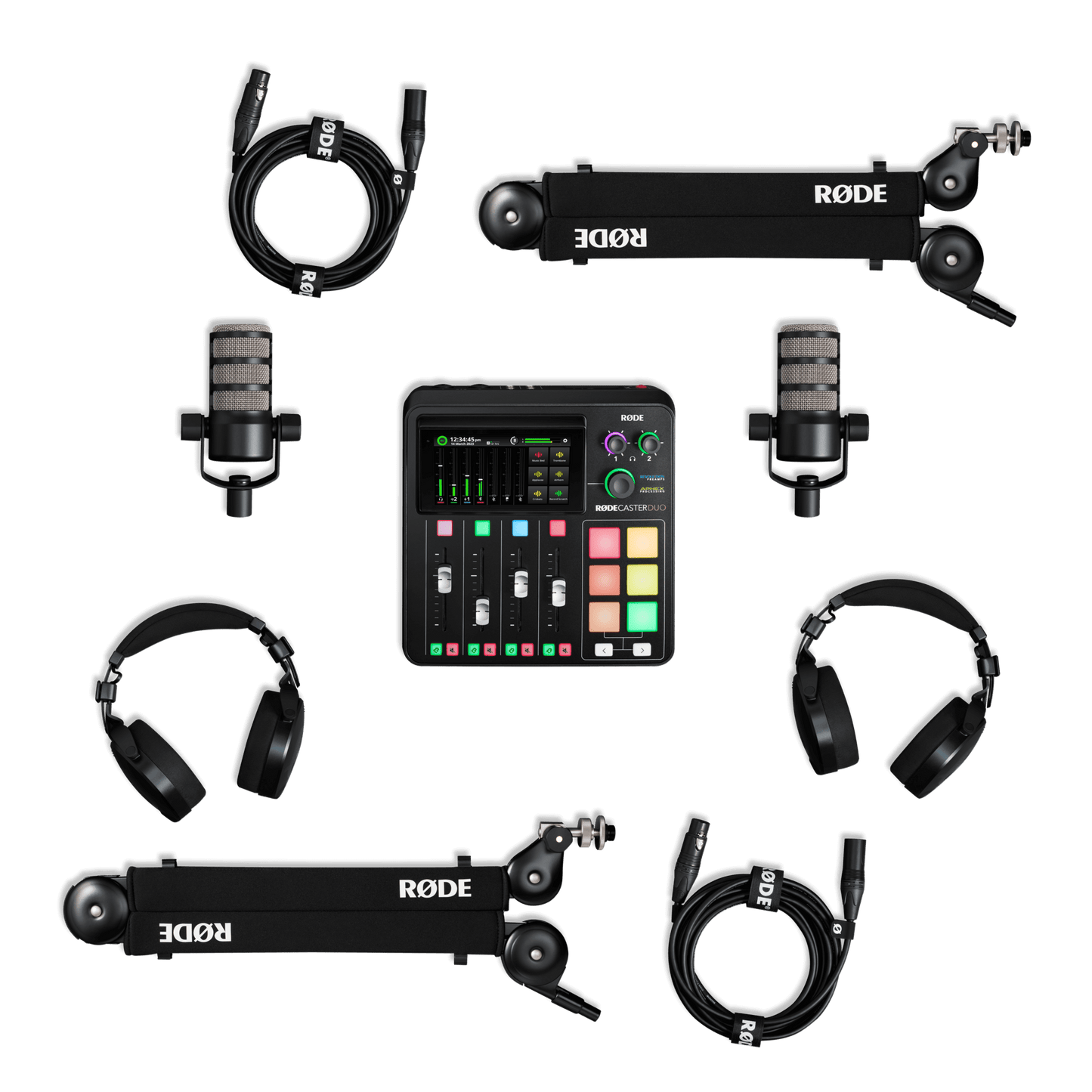 RODE Duo Podcast Kit – Two-Person Recording Bundle