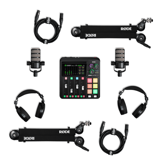 RODE Duo Podcast Kit – Two-Person Recording Bundle