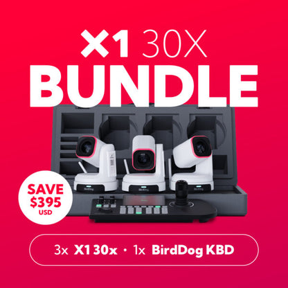 Birddog Bundles For PTZ Full NDI Cameras