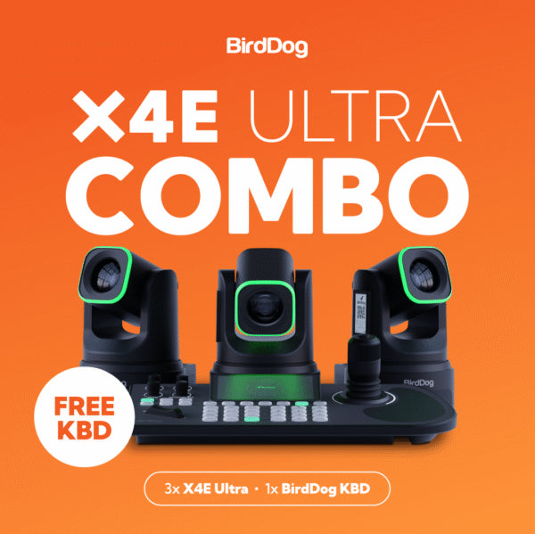 Birddog Bundles For PTZ Full NDI Cameras